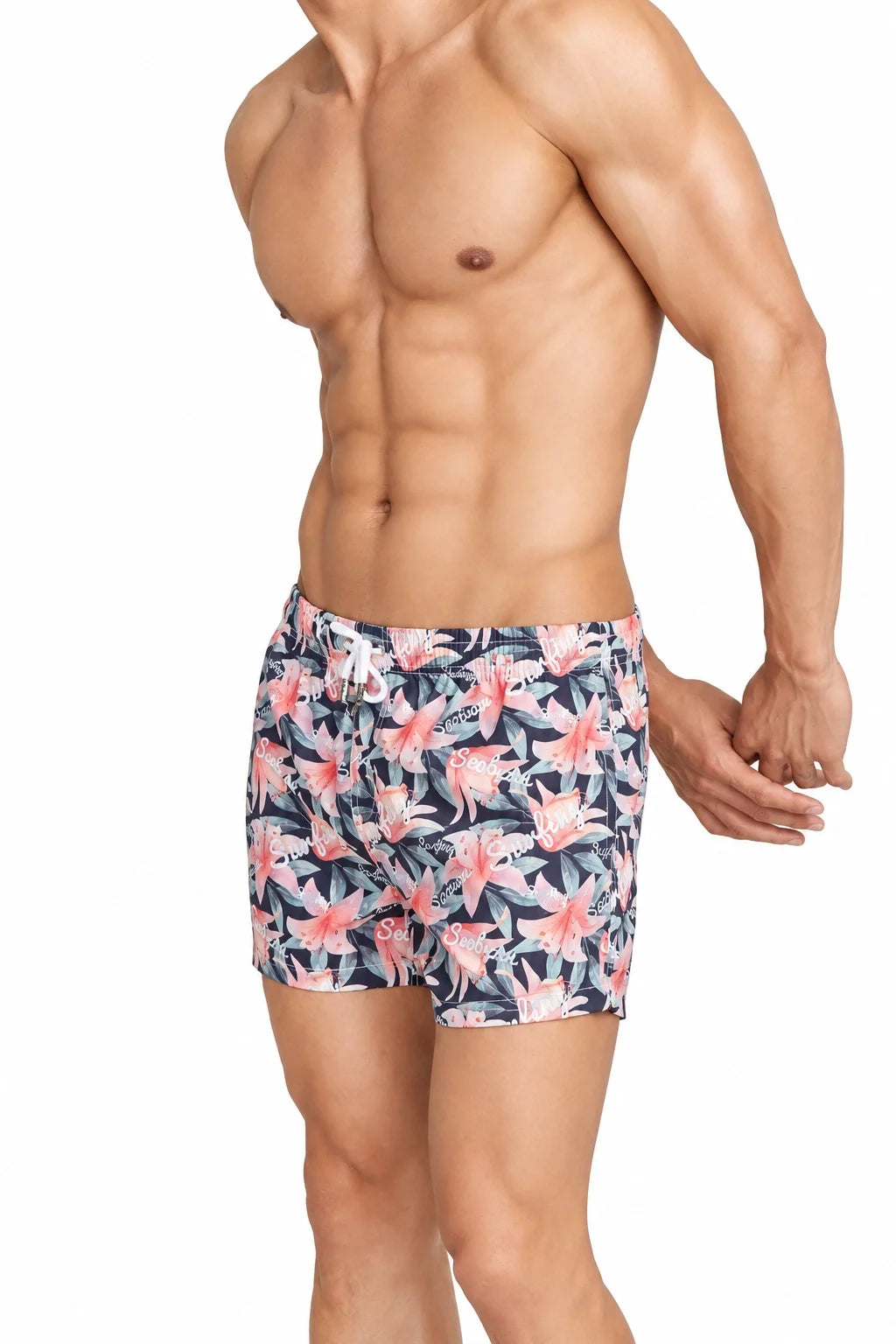 Men’s Printed Beach Shorts - Casual & Comfortable Sleepwear - view 5
