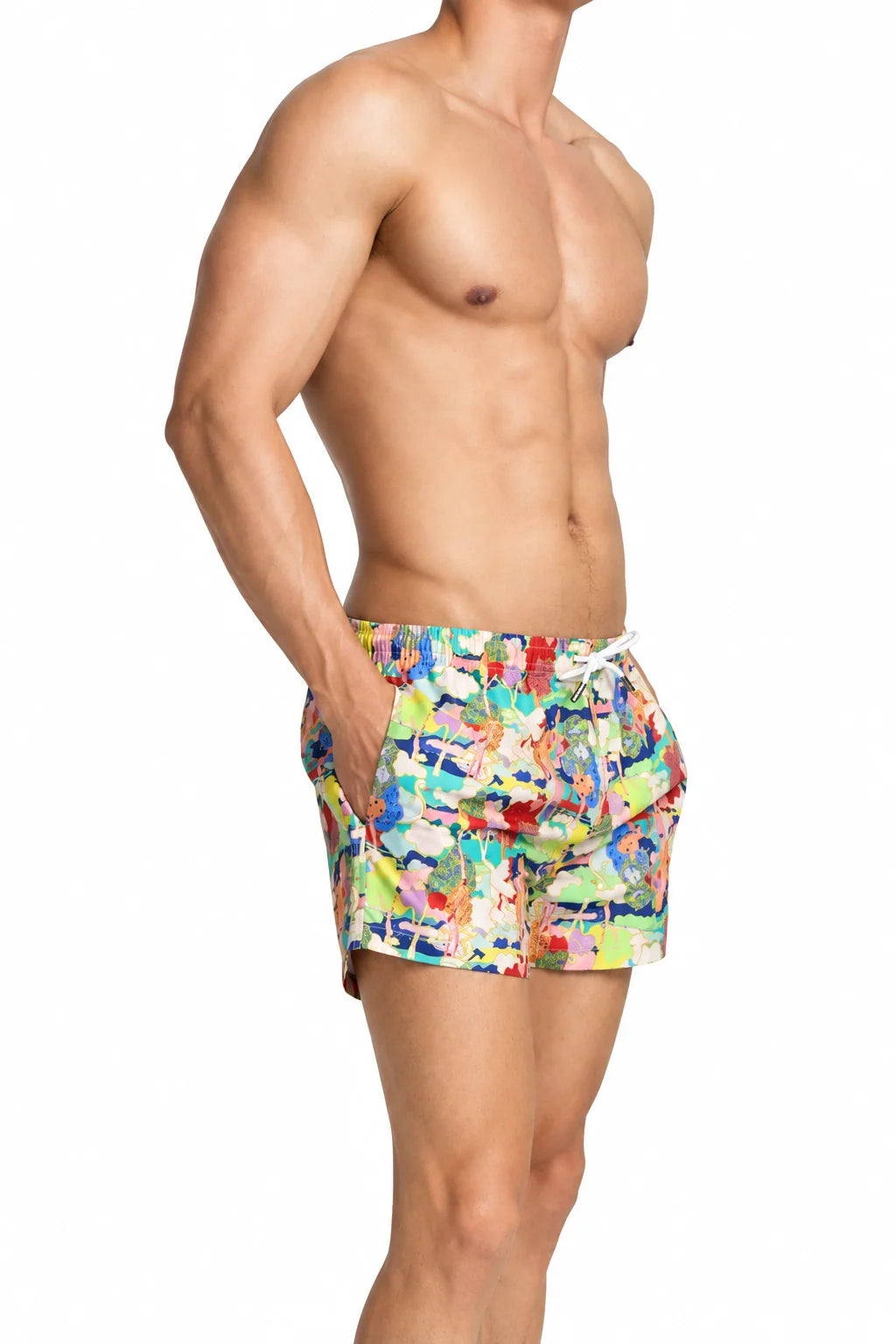 Men’s Printed Beach Shorts - Casual & Comfortable Sleepwear - view 15