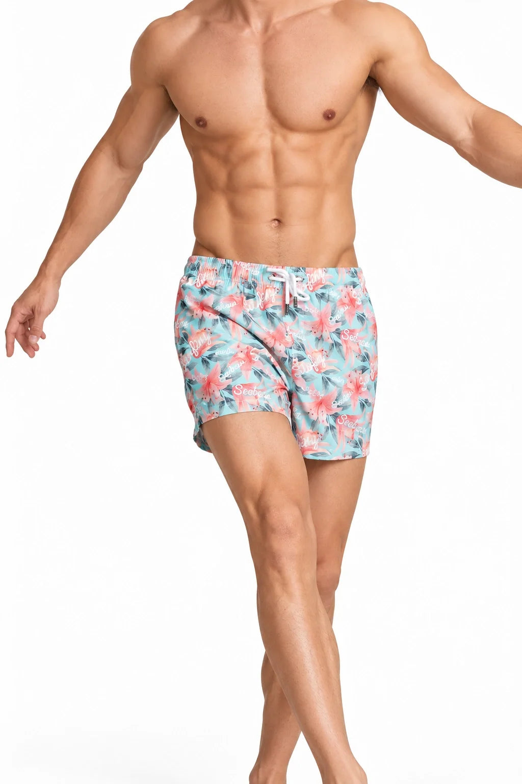 Men’s Printed Beach Shorts - Casual & Comfortable Sleepwear - view 11