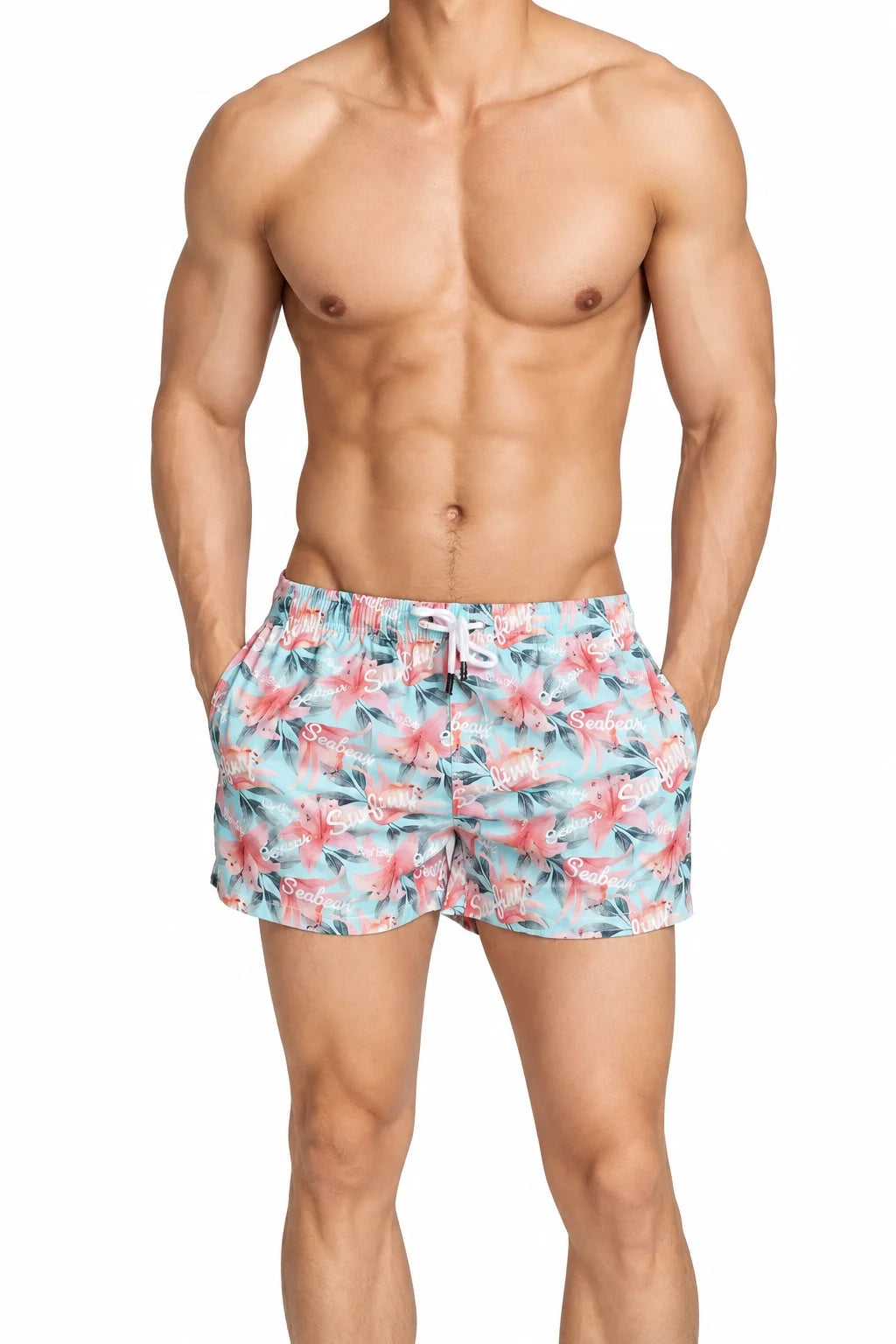 Men’s Printed Beach Shorts - Casual & Comfortable Sleepwear - view 6