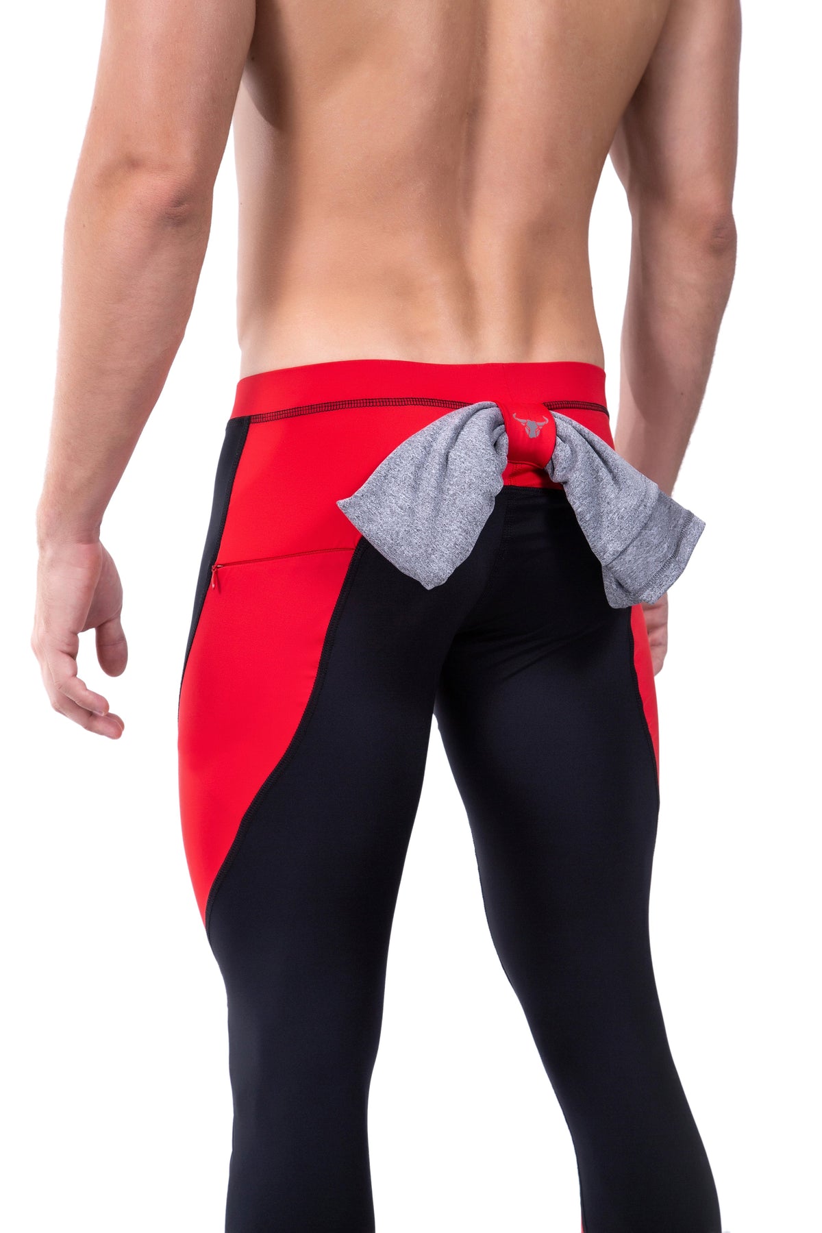 Black/Red Meggings - view 3