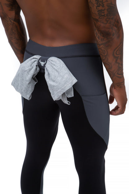 Black/Gray Meggings | MEN Meggings | Matador Meggings | OUTFAIR | OUTFAIR