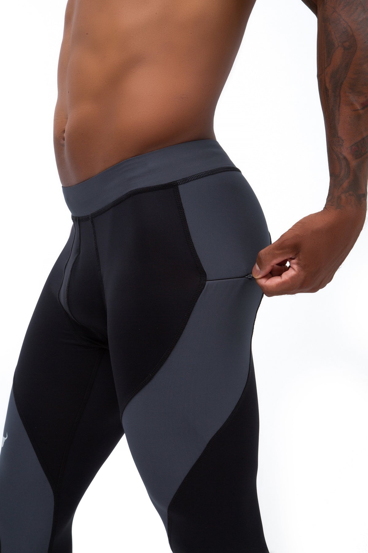 Black/Gray Meggings | MEN Meggings | Matador Meggings | OUTFAIR | OUTFAIR