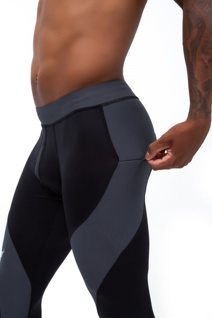 Black/Gray Meggings | MEN Meggings | Matador Meggings | OUTFAIR | OUTFAIR