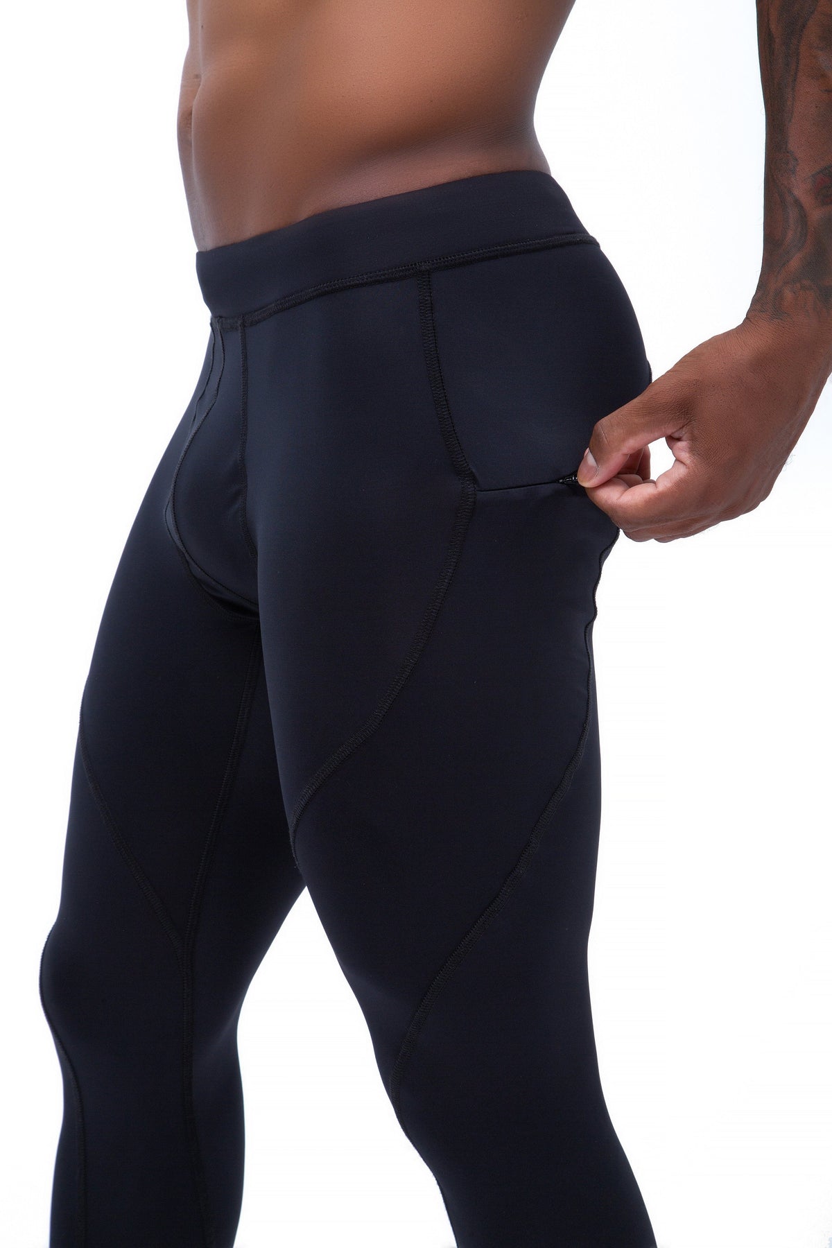 Black/Black Meggings | MEN Meggings | Matador Meggings | OUTFAIR | OUTFAIR