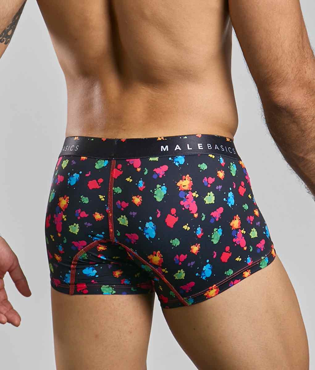 Malebasics Trunk Hipster Black Splash | MEN Trunk | Malebasics | OUTFAIR | OUTFAIR
