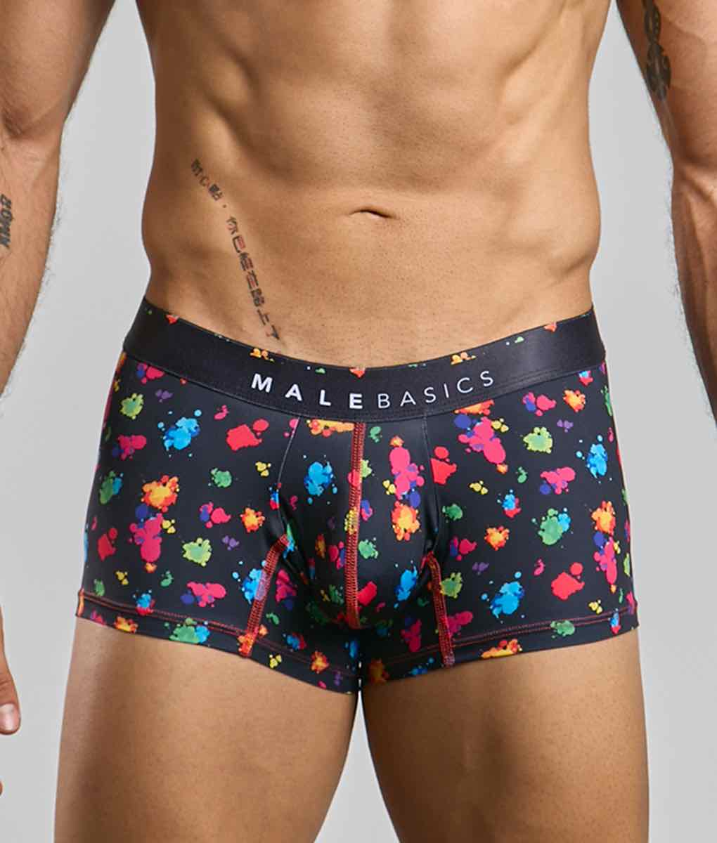 Malebasics Trunk Hipster Black Splash | MEN Trunk | Malebasics | OUTFAIR | OUTFAIR