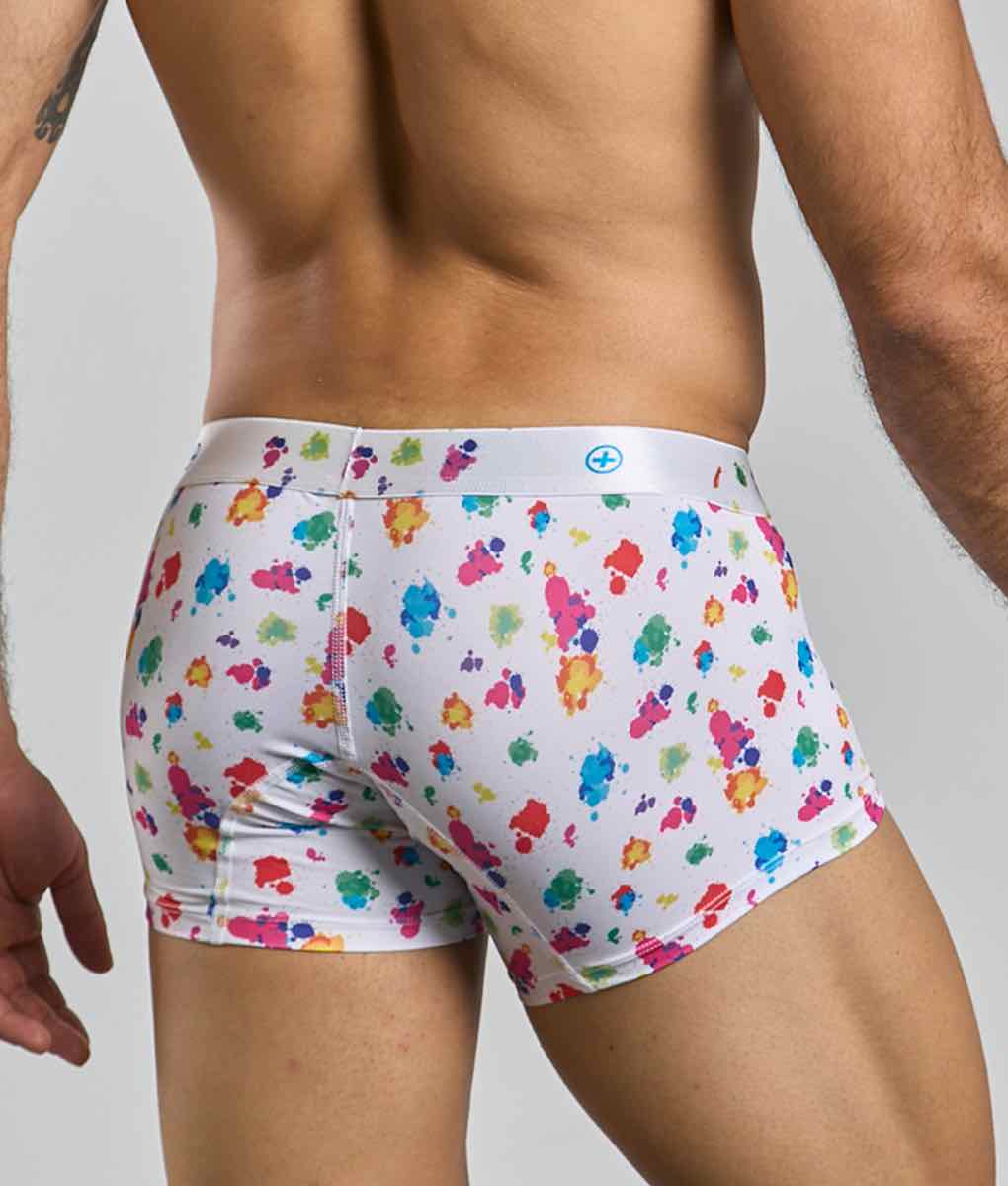 Malebasics Trunk Hipster White Splash | MEN Trunk | Malebasics | OUTFAIR | OUTFAIR