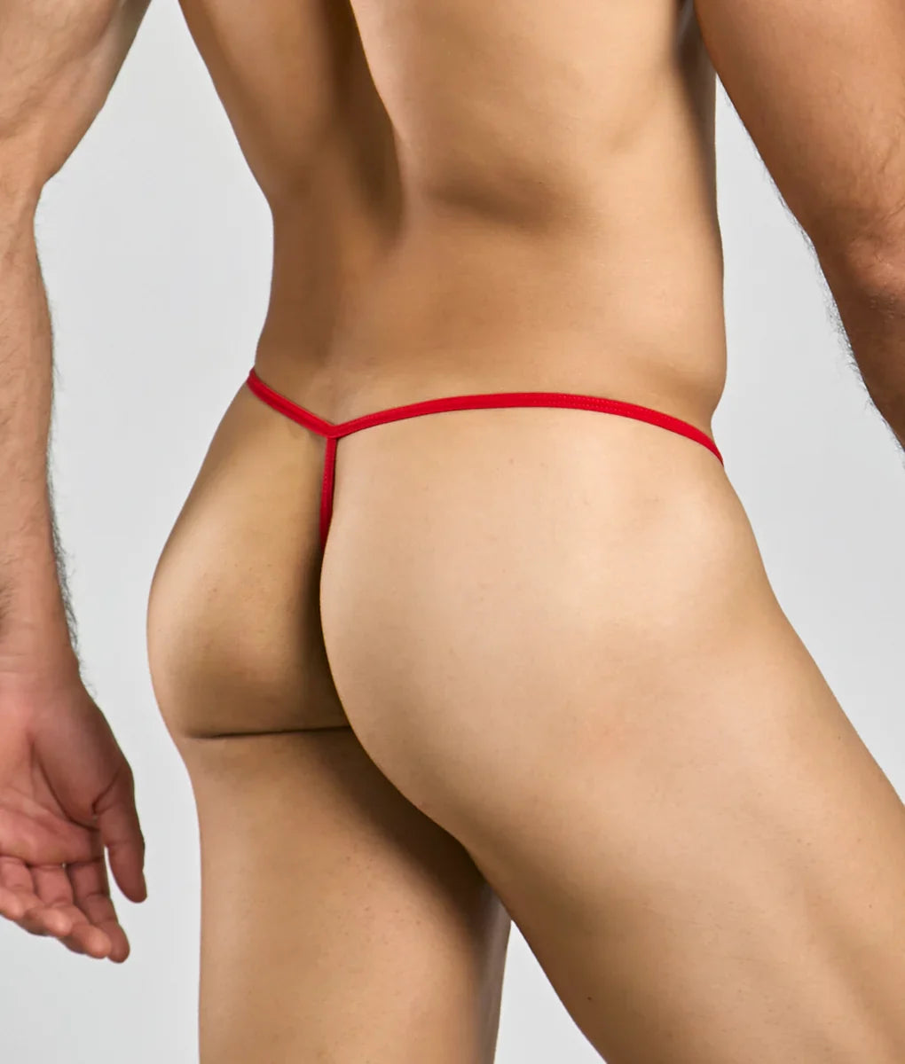 MOB Men's Sheer T Back Thong | MEN Thong | Malebasics | OUTFAIR | OUTFAIR