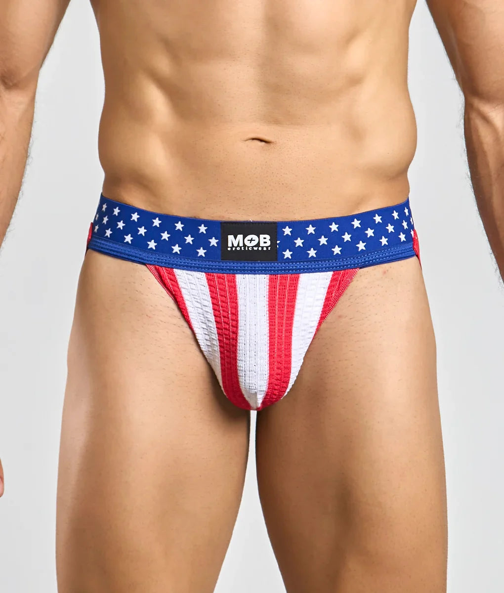 USA Flag Mens Jockstrap | MEN Jockstrap | Malebasics | OUTFAIR | OUTFAIR