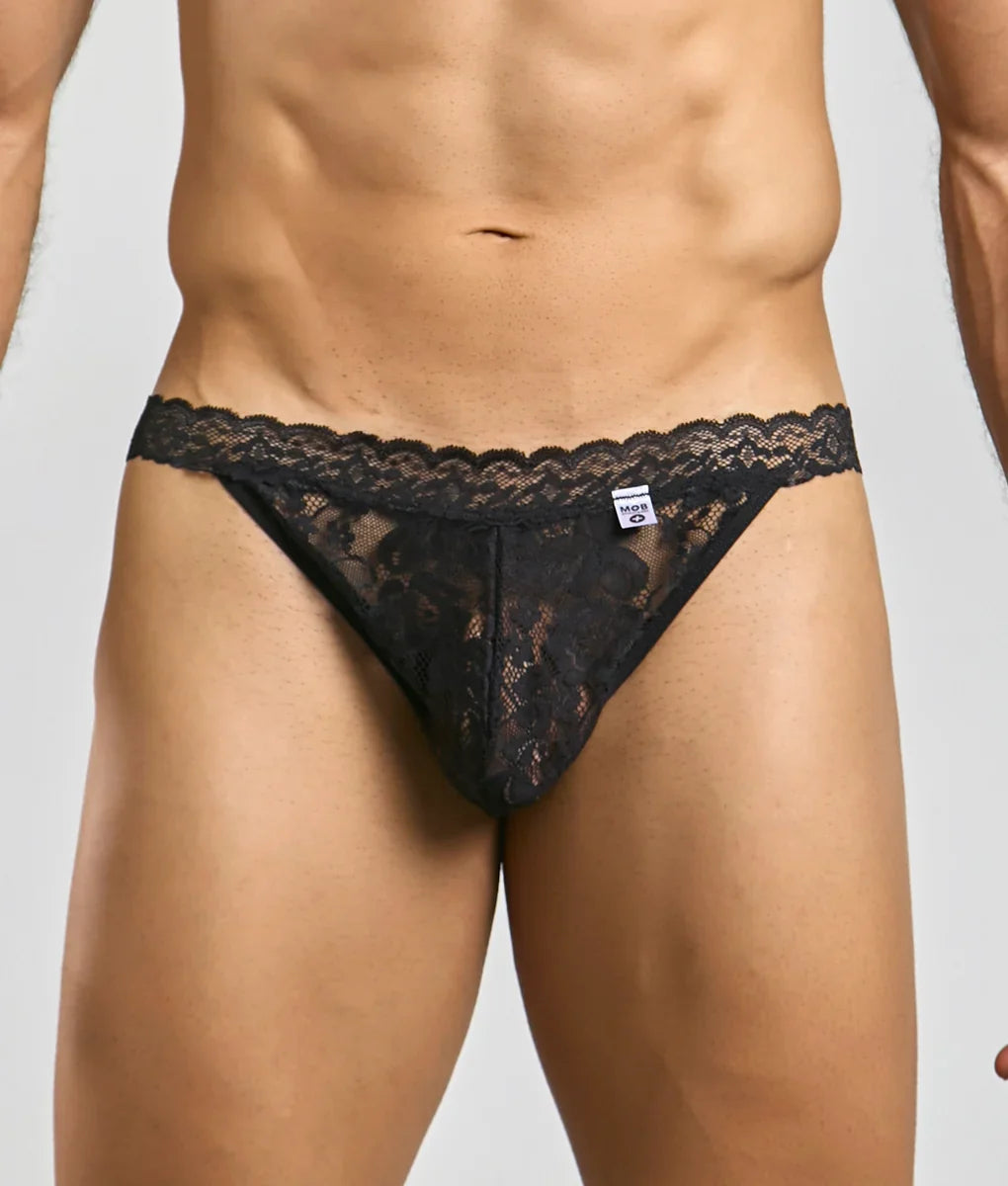 MOB Men's Lace Jockstrap | MEN Jockstrap | Malebasics | OUTFAIR | OUTFAIR