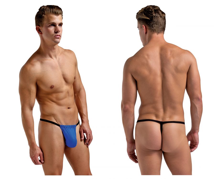 Magic Silk Men's Underwear 2706 Silk G-String Color Cobalt