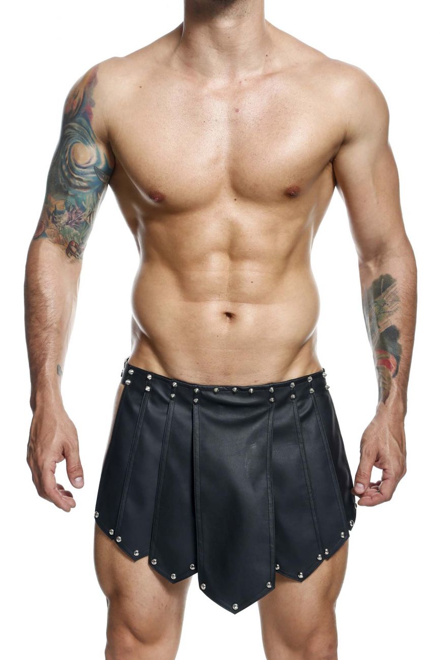 MaleBasics Men's Underwear DMBL10 DNGEON Roman Skirt Color Black