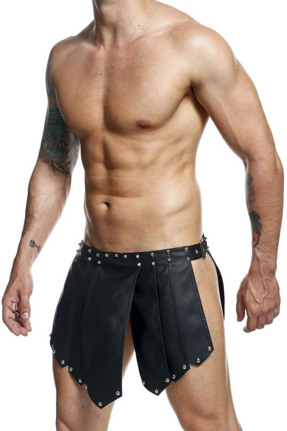 MaleBasics Men's Underwear DMBL10 DNGEON Roman Skirt Color Black
