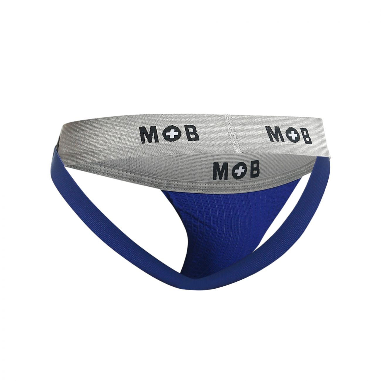 MaleBasics Men's Underwear MBL107 MOB Classic Fetish Jock 3 Inches Jockstrap Color Royal