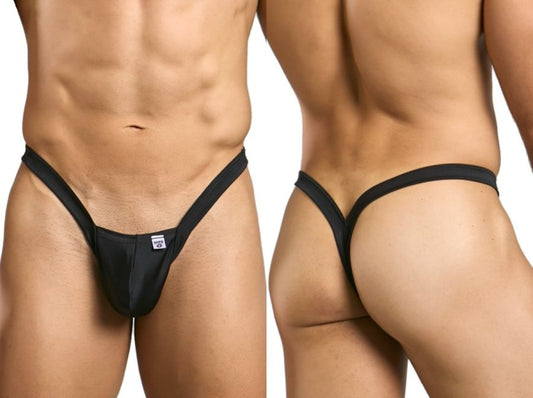 MaleBasics Men's Underwear MBL52 Y Buns Thongs Color Black