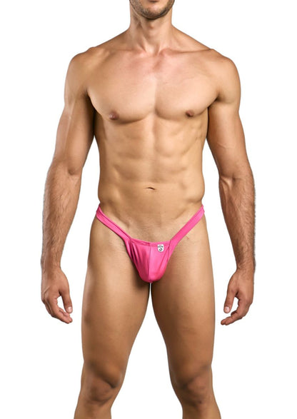 MaleBasics Men's Underwear MBL52 Y Buns Thongs Color Hot Pink