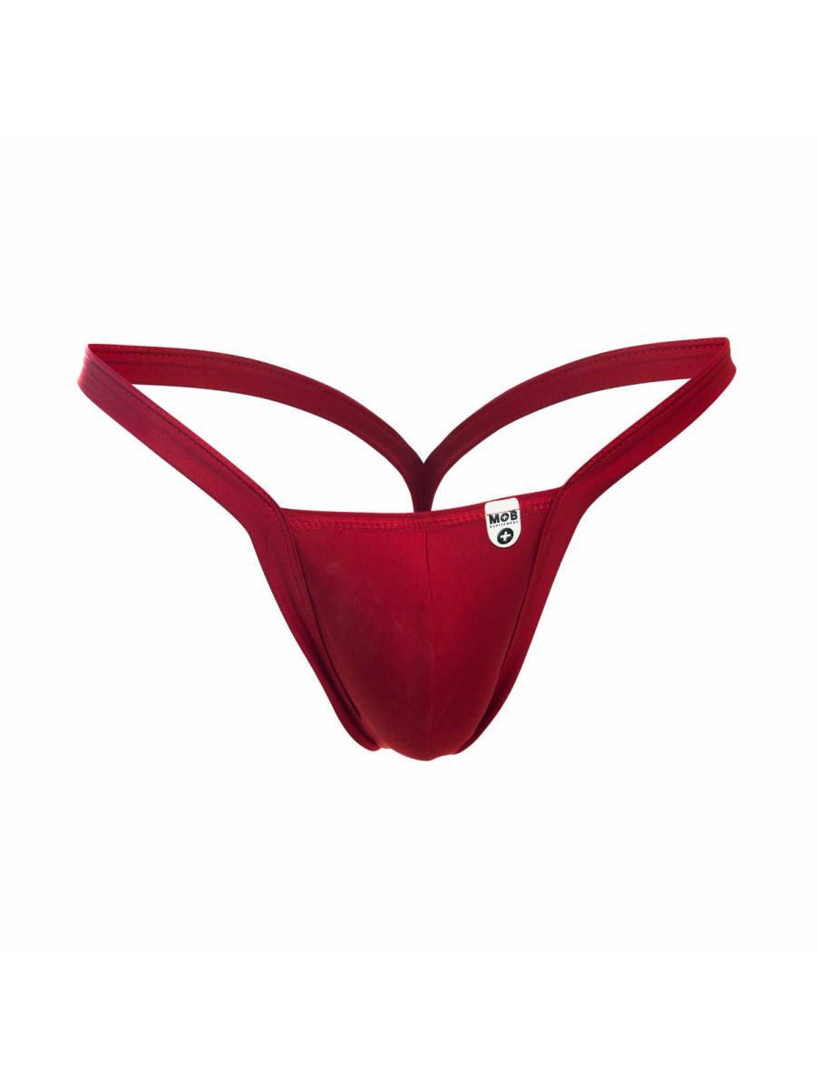 MaleBasics Men's Underwear MBL52 Y Buns Thongs Color Red