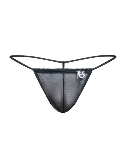 MaleBasics Men's Underwear MBL59 Mesh G-String Color Black Mesh