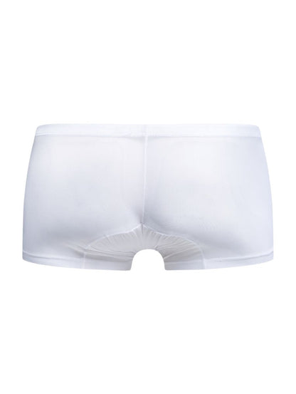 MaleBasics Men's Underwear MBL78 Lace Trunks Color White Mesh