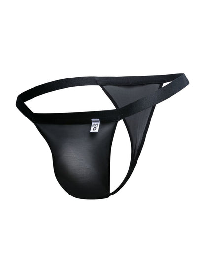 MaleBasics Men's Underwear MBL85 Y Sexy Thongs Color Black Mesh