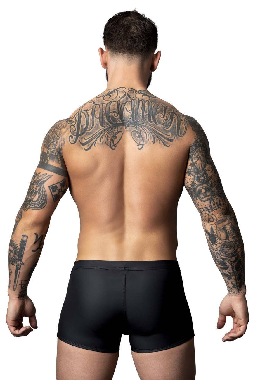 Male Power Men's Underwear 120-298 Oh Snap Snap Off Short Color Black