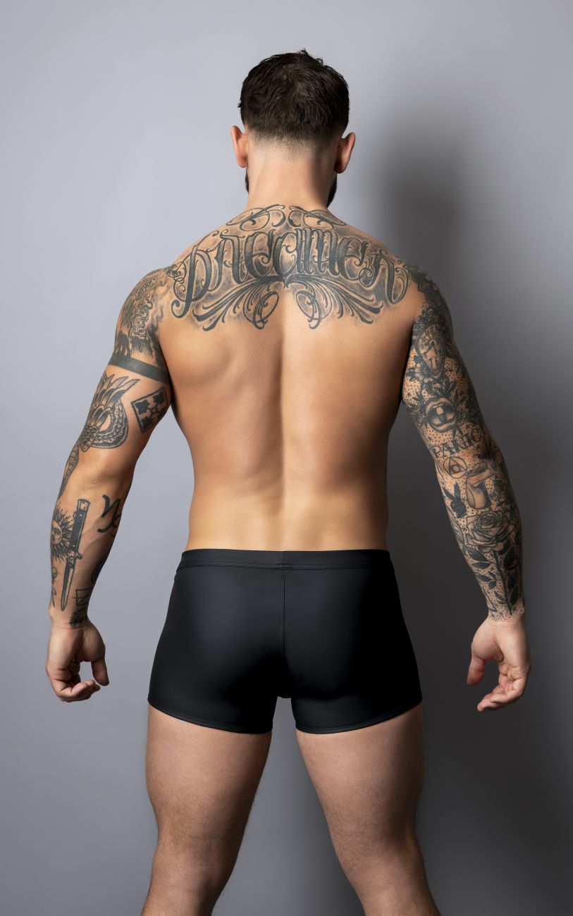 Male Power Men's Underwear 120-298 Oh Snap Snap Off Short Color Black