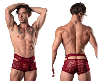 Lucifer Cut Out Burgundy Trunk - view 1