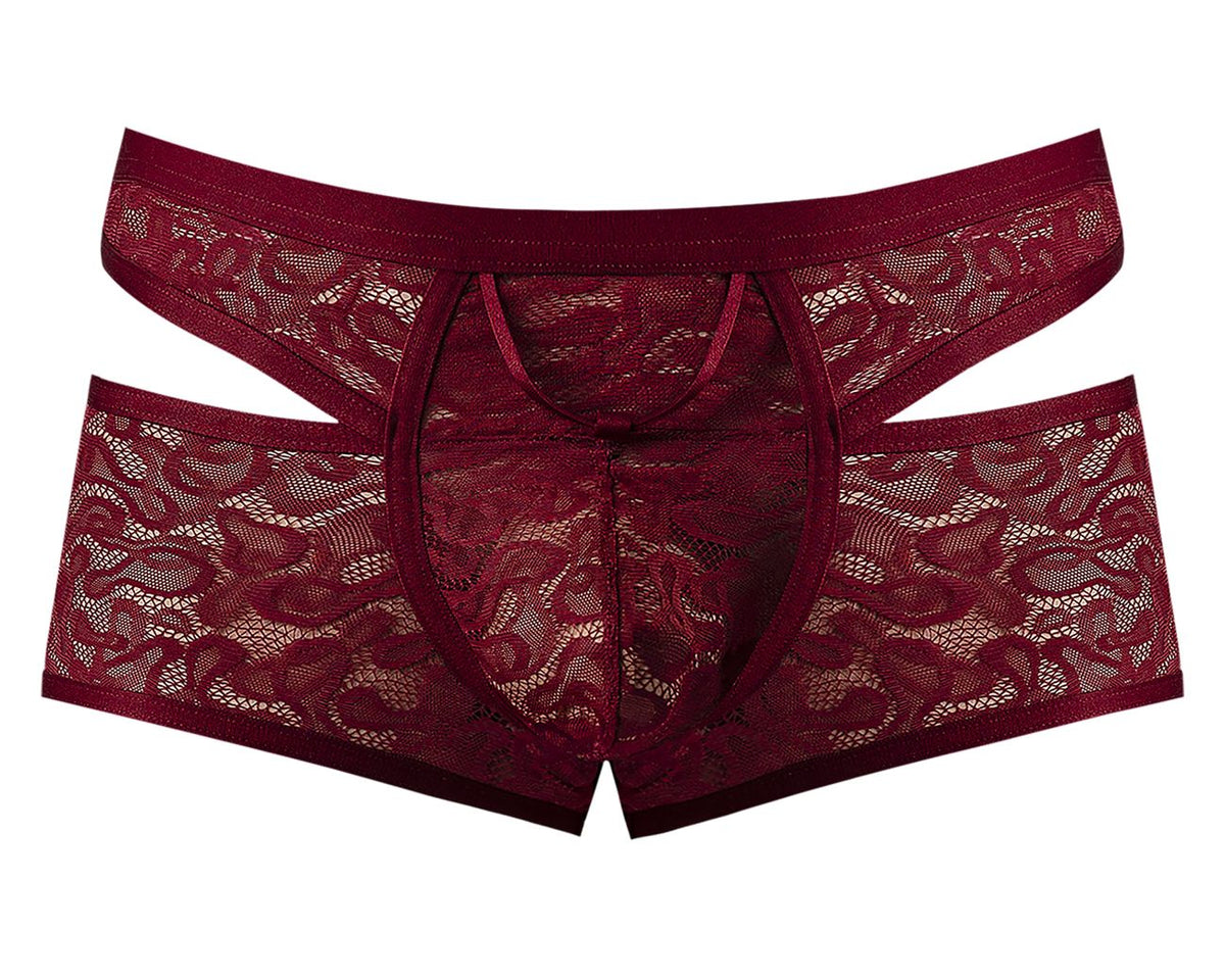 Lucifer Cut Out Burgundy Trunk - view 5