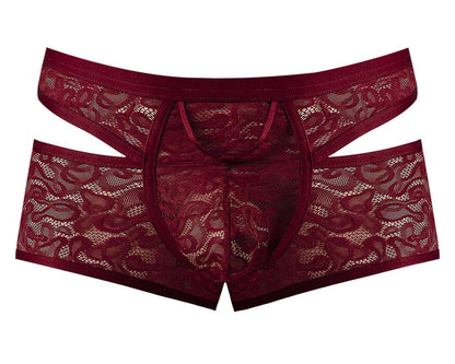 Lucifer Cut Out Burgundy Trunk - view 5