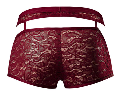 Lucifer Cut Out Burgundy Trunk - view 6