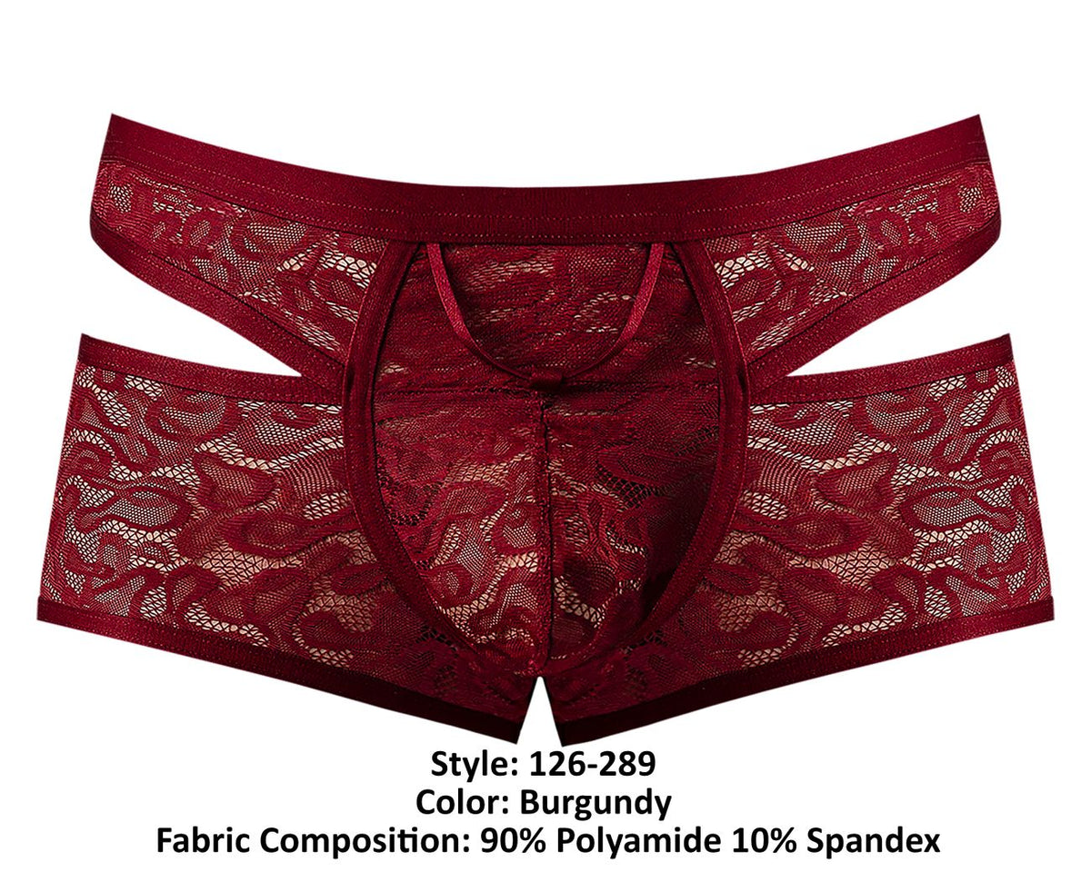 Lucifer Cut Out Burgundy Trunk - view 7