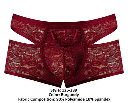 Lucifer Cut Out Burgundy Trunk - view 7