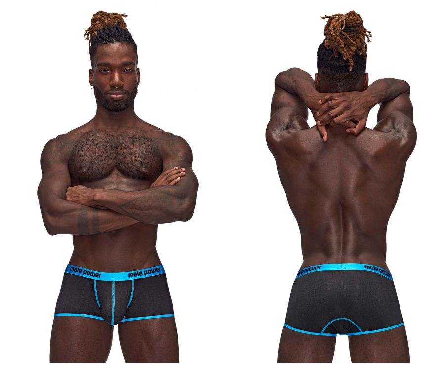Male Power Men's Underwear 143-270 Casanova Uplift Mini Short Color Black