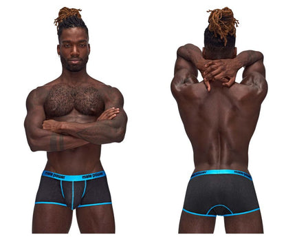 Male Power Men's Underwear 143-270 Casanova Uplift Mini Short Color Black