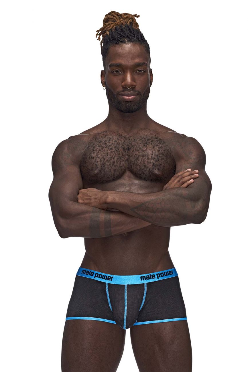 Male Power Men's Underwear 143-270 Casanova Uplift Mini Short Color Black