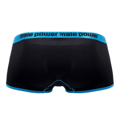 Male Power Men's Underwear 143-270 Casanova Uplift Mini Short Color Black