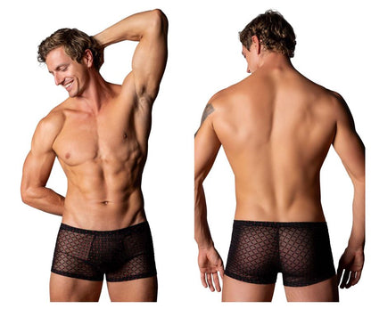 Male Power Men's Underwear 143-296 Widow Maker Mini Pouch Short Color Black