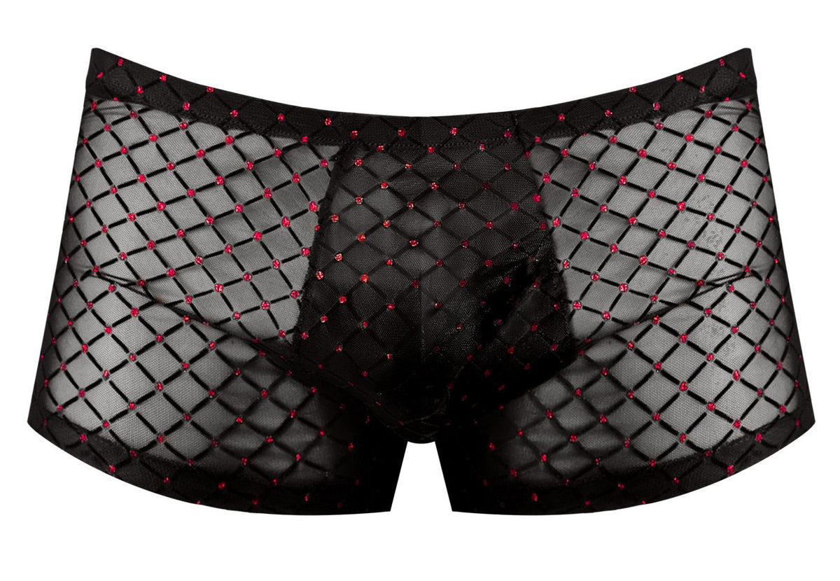 Male Power Men's Underwear 143-296 Widow Maker Mini Pouch Short Color Black