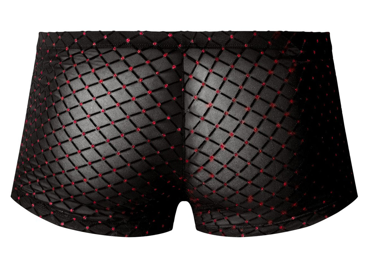 Male Power Men's Underwear 143-296 Widow Maker Mini Pouch Short Color Black