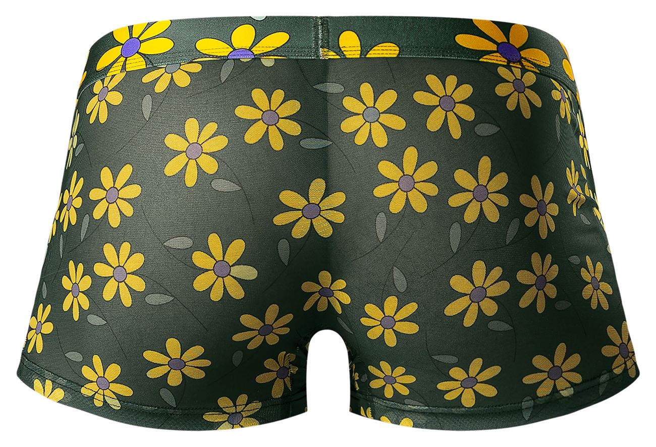 Male Power Men's Underwear 145-285 Petal Power Pouch Short Color Daisy Print