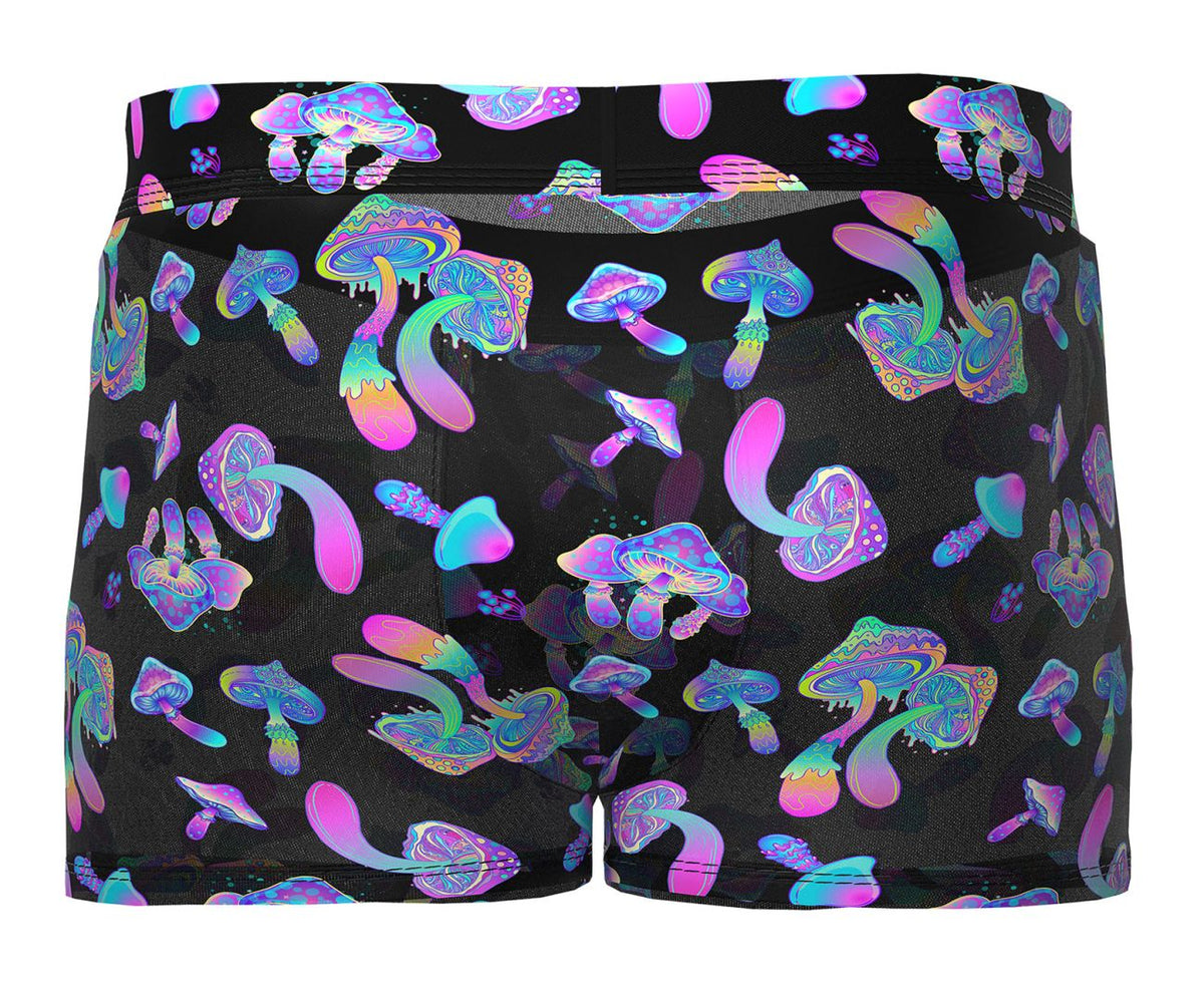Male Power Hazy Dayz Pouch Short - Mushrooms