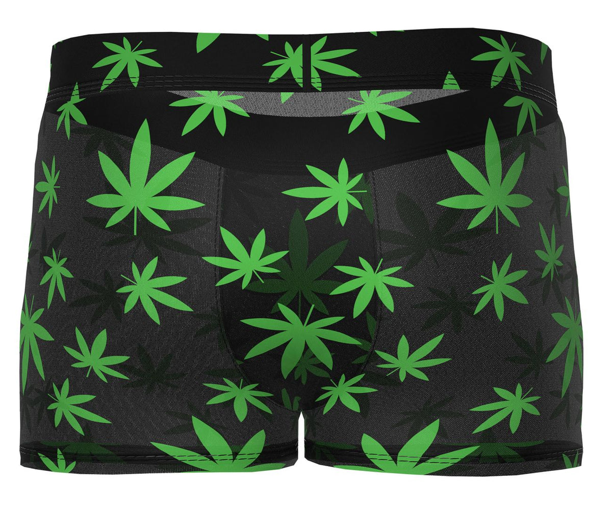 Male Power Men's Underwear 145-294 Hazy Dayz Pouch Short Color Pot Leaf