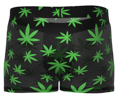 Male Power Men's Underwear 145-294 Hazy Dayz Pouch Short Color Pot Leaf
