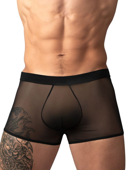 Mini Short Black Mesh Trunk - view 2