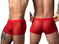 Mini Short Red Mesh Trunk - view 1