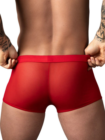 Mini Short Red Mesh Trunk - view 3