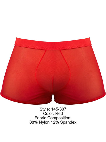 Mini Short Red Mesh Trunk - view 6
