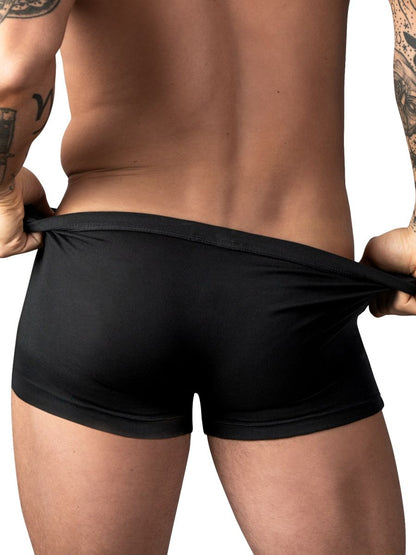 Male Power Men's Underwear 150-308 Eco Cozy Pouch Short Trunks Color Black