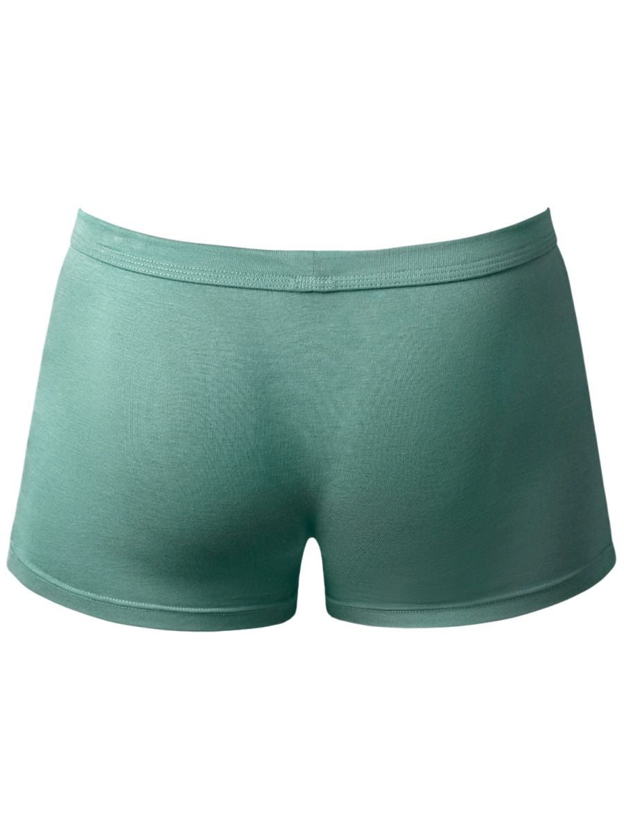 Male Power Men's Underwear 150-308 Eco Cozy Pouch Short Trunks Color Green
